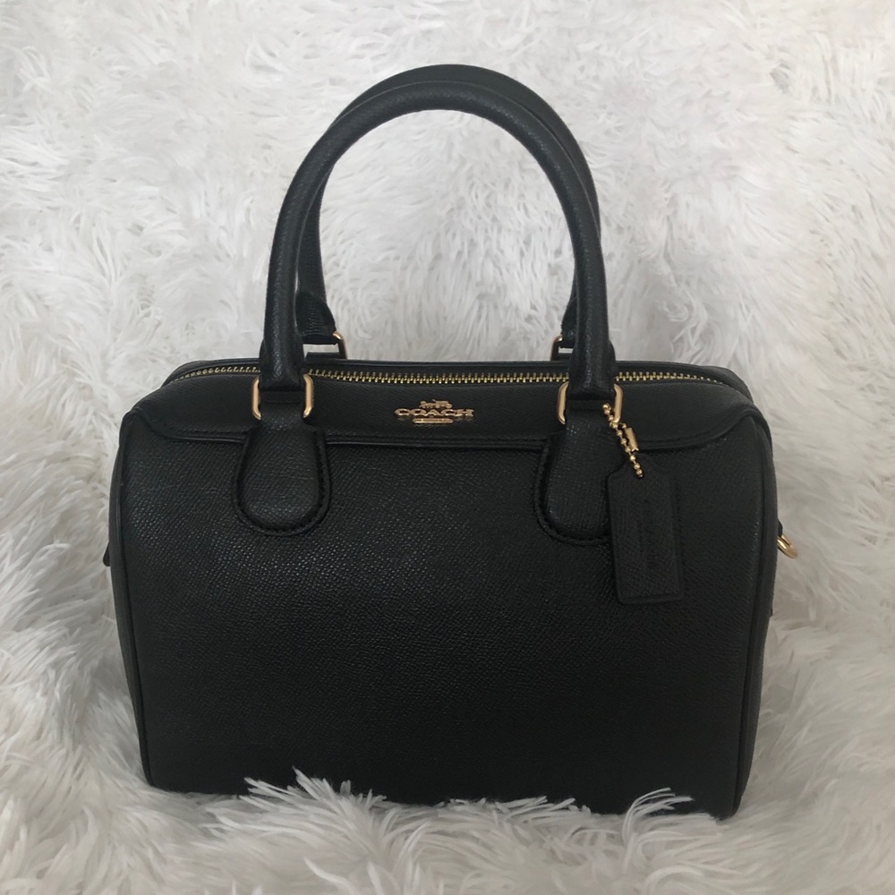 Coach Black Mini Bennett Satchel Handbag BRAND NEW